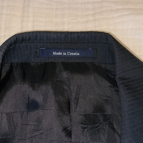 Versace Collection Mens Suit and Pants,  42R, Blue. - Picture 4 of 10